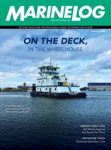 Marine Log February 2022 issue - inside the vessel