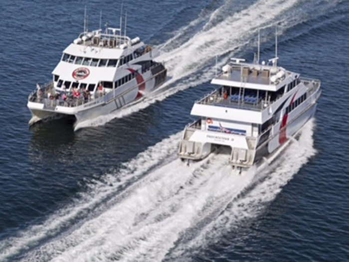 Two Tampa Bay ferries