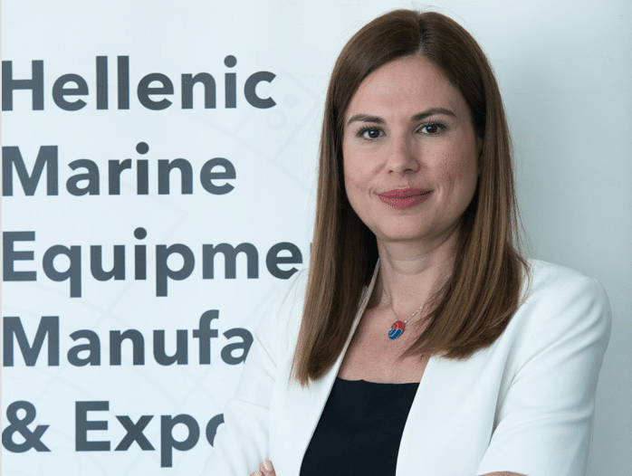 Eleni Polychronopoulou, president of HEMEXPO