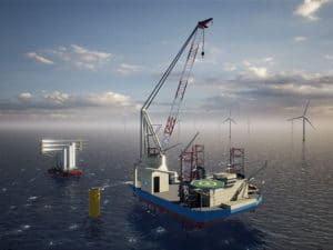 offshore wind turbine installation vessel