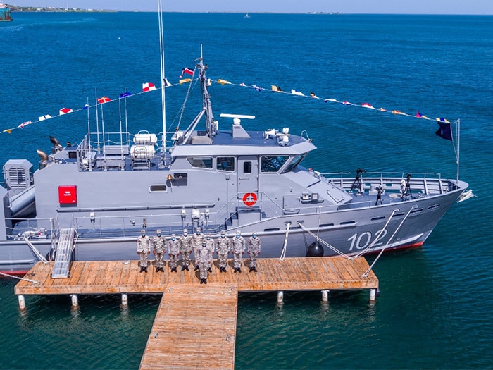 patrol vessel delivery