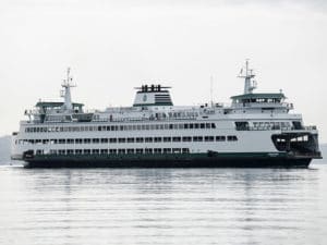 ferry prior to engine room fire