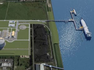 German LNG import terminal