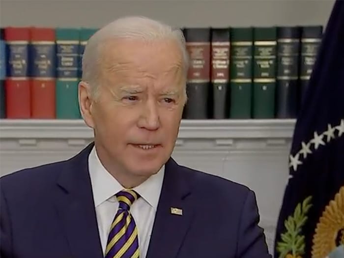 Biden announces ban on Russian energy imports