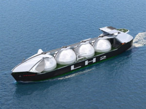 Liquefied hydrogen carrier