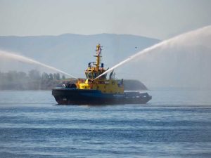 Sanmar Shipyards built tug