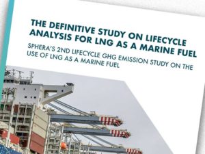 Study included methane slip