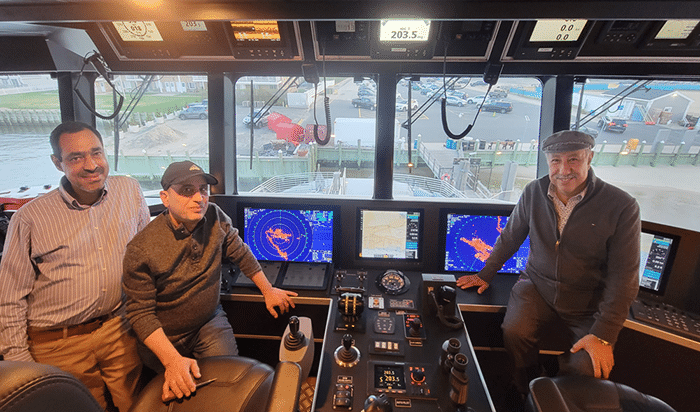 BMT/Mackay team with Furuno equipped bridge