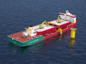 GLDD subsea rock installer vessel