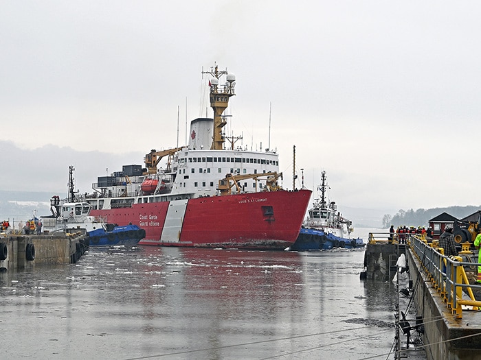 Polar icebreaker at Davie Shipbuilding