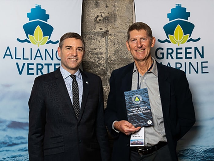 Green Marine certification is awardrd