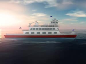hybrid-electric ferry