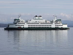 hybrid electric Olympic class ferries will look like current Olympic vessels