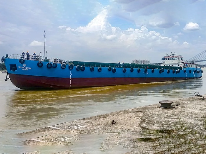 Vessel on India-Bangladesh Protocol Route