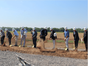 Groundbreaking at Port of Little Rock