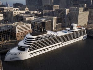 Residential cruise ship