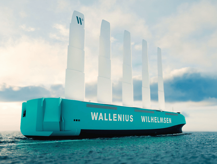 Wallenius Wilhelmsen plans to build the world’s first full-size, primarily wind-powered pure car and truck carrier.