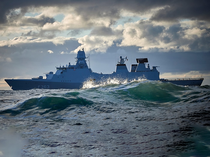 Danish naval shipbuilding last delivered a frigate in 2012