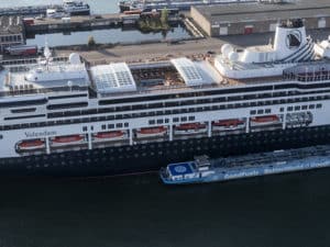 ship bunkered with biofuel