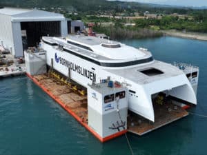 Austal Philippines launches giant ferry