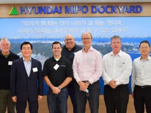 Crwley LNG dueled containership signing ceremony