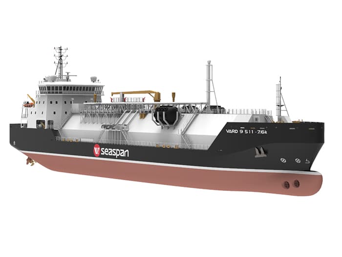 LNG bunkering vessel