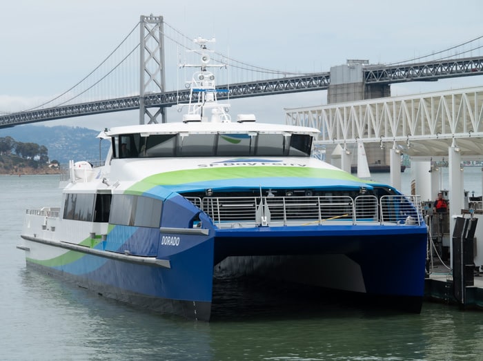 FERRIES 2022 tour will now provide views of Alcatraz, Golden Gate Bridge onboard M/V Dorado high-speed ferry MV Dorado ferry