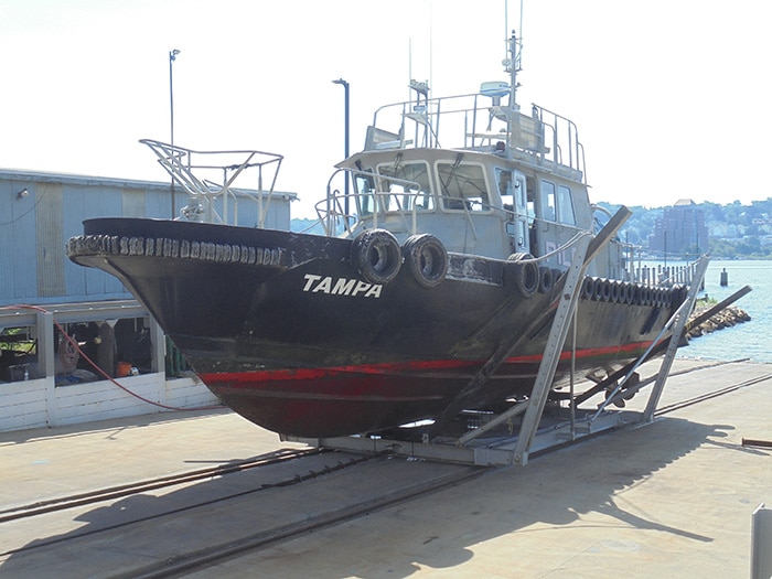 Pilot boat prior to refit