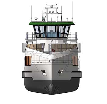 Plug-in hybrid ferry