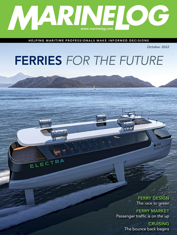 October 2022 Marine Log magazine