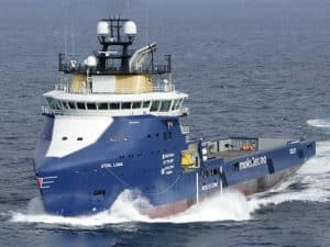 platform supply vessel contracted by Equinor