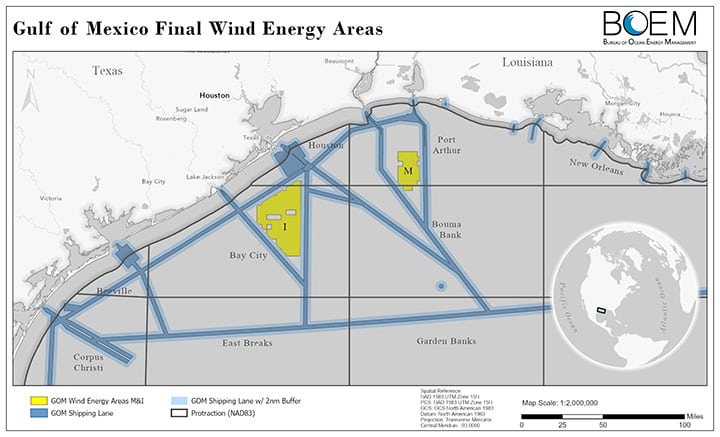 Gulf of Mexico Wind Energy Areas