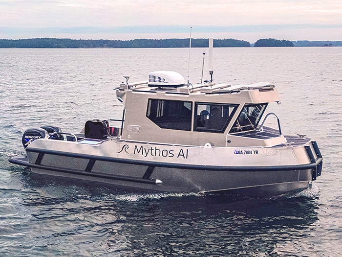 Mythos AI boat
