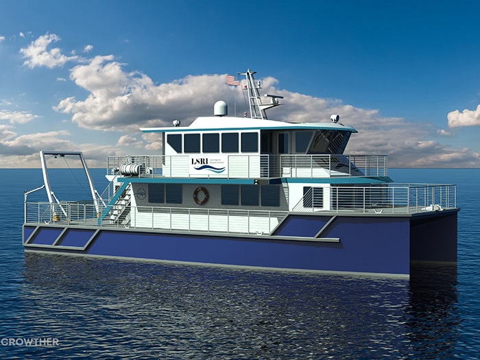 battery hybrid research vessel