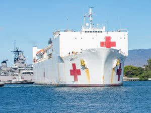 hospital ship