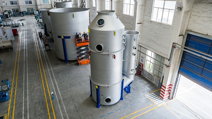 Scrubber retrofits repay for Safe Bulkers PureSOx systems being assembled