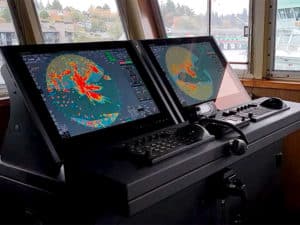 WSF ferry has Furuno chart radars