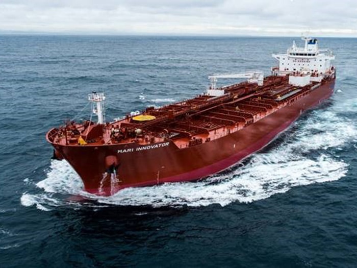 Trafigura is to time charter third-generation methanol dual-fuel products tanker Mari Innovator [Image: Waterfront Shipping]