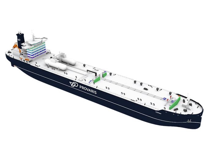 Provaris compressed LNG tankertanker