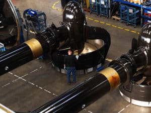 Big dredge will have big rudder propellers