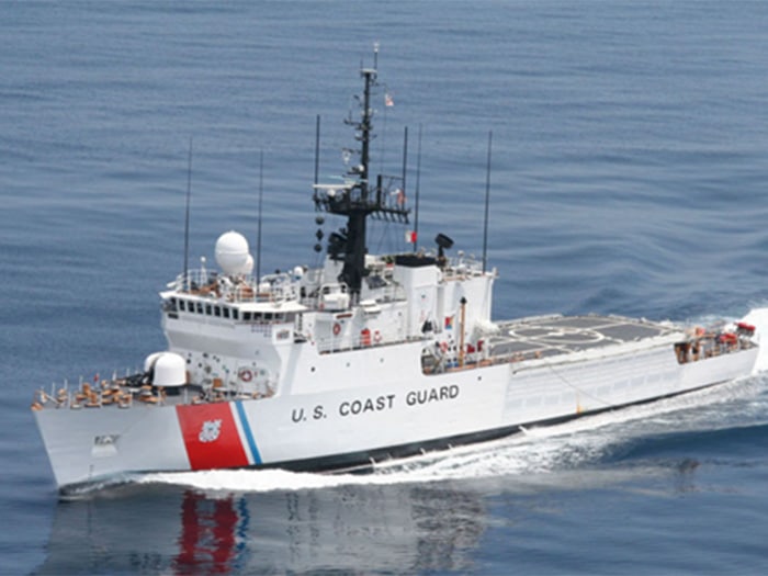 AI-ris computer vision system has been installed in a USCG cutter