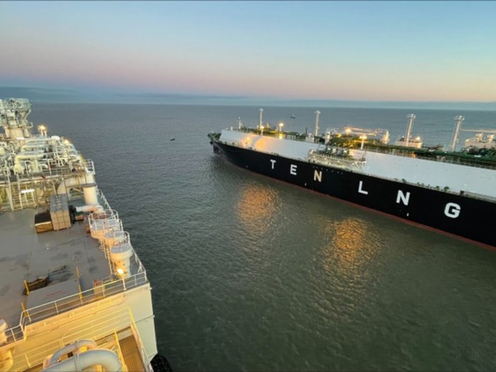 LNG carrier arrives at Wilhelmshaven LNG terminal