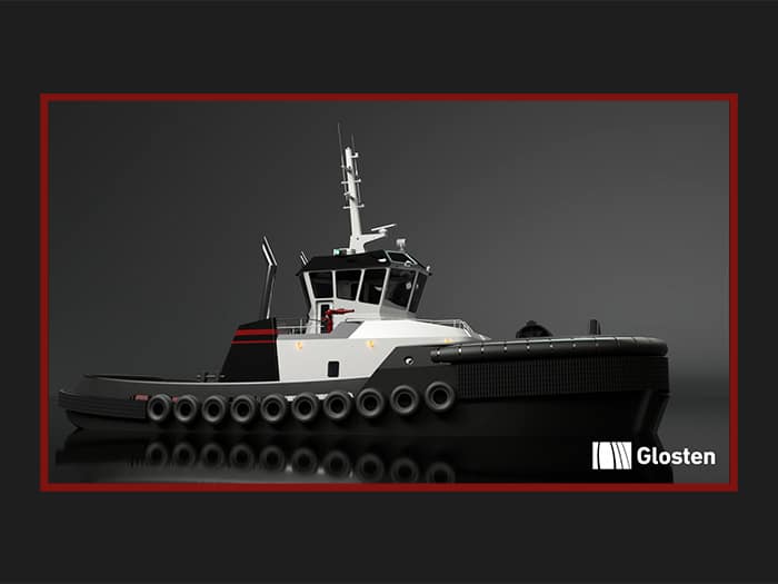 A new methanol-hybrid tug design, the SA-100