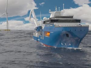 MSOV offshore wind service vessel