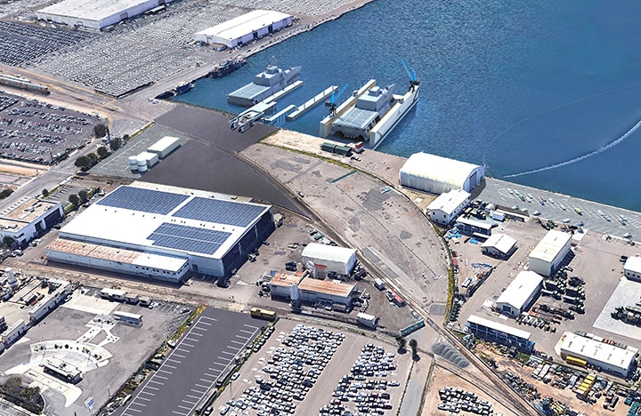 New San Diego shipyard