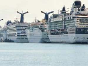 cruise ships at PortMiami