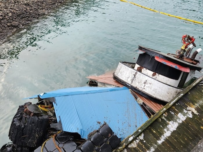 Historic tugboat Tagish