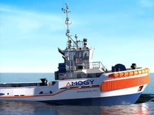 Amogy ammonia-powered tug