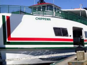 Mackinac Island ferry boat that will go all electric