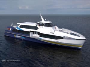 Liberty Lines high speed hybrid ferry